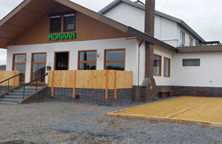 Buiten vakantiehuis Brakel