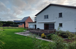 Buiten vakantiehuis Brakel