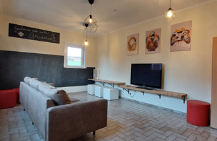 Gelijksvloers vakantiehuis Brakel